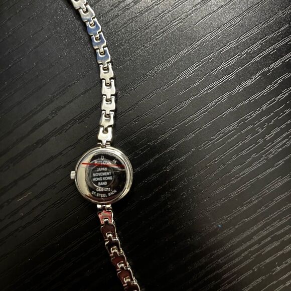 Bulova Crystal Accented Watch and Pendant Set, Swarovski Crystals - Picture 6 of 16